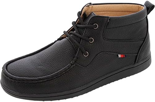 Phat Classic - Men's Daniel Wall Moc Toe Chukka Boot - Black - 10.5