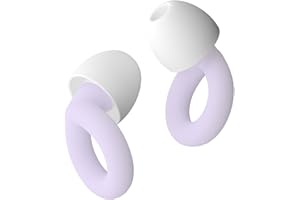 ORANDNOT Ear Plugs for Noise Reduction NRR 33dB, Soft Silicone Ear Plugs for Sleeping Noise Cancelling, Concerts, Motorcycle, Travel & Noise Sensitivity, 8 Ear Tips in XS/S/M/L (Purple)