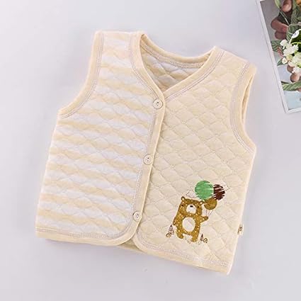Warm Lightweight Sleeveless Boys Infant Toddler Coat Vest Girls Baby Doloame Cotton Years 0 5 Waistcoat Vests Gorgeous Www Klevering Com