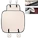 Carmoni PU Leather Seat Cushion Cover, Breathable Protection Chair Cushion Mat Pad, Soft Car Seat Cover for Auto Car Supplies Office (Black)