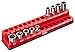 ARES 70232-26-Piece 1/4-Inch SAE Magnetic Socket Organizer - 13 Standard Size and 13 Deep Size Socket Holder - Keeps Your Tool Box Organized