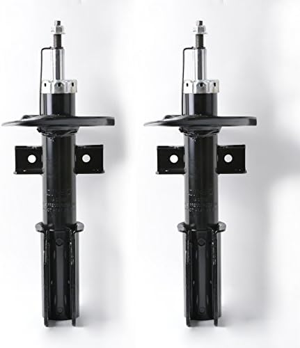 Riseking 1 Pair Front Side fit 08-12 Buick Enclave & 09-12 Chevy Traverse & 07-12 GMC Acadia & 07-10 Saturn Outlook Suspension Gas Shock Absorber Struts Assembly Kit