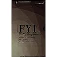 FYI: For Your Improvement - For Learners, Managers, Mentors, and Feedback Givers [1933578173] [9781933578170]