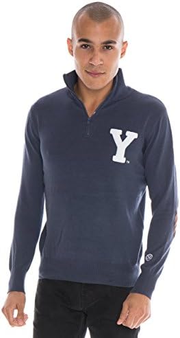 Alma Mater NCAA Men's Quarter Zip Sweater