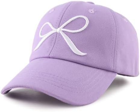 Amazon.com: Cute Bow Baseball Cap for Kids Girls High  display picture 1