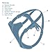 Kurgo Car Safety Dog Harness, Crash Tested Harness for Dogs, Integrated Dog seat Belt Tether Loop, Pet Vehicle Restraint seat Belt, Travel, Impact Harness for Small Medium Large Pets
