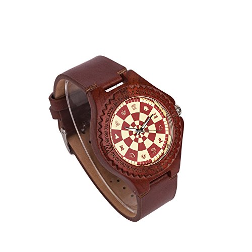 wooden wrist watch stand