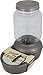 Petmate Mason Inspired Replendish Gravity Waterer, Water Dispenser for Dogs and Cats, 1 Gallon Silver, Made in USA