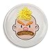 Genuine Fred MR. FOOD FACE Kids' Ceramic Dinner Plate