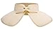 AbbyLexi Womens UV Sun Protective Roll-Up Summer Visor Straw Hat, Beige White Mix