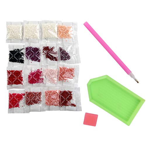 DECYOOL 5D DIY Christmas Elk Full Drill Rhinestone Diamond Painting Kits for Home Décor