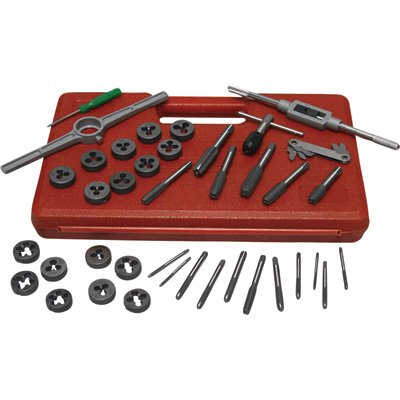 Grip On Tap & Die Set - 40-Pc., Metric, Model# 53202