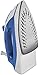 Utopia Home Steam Iron with Nonstick Soleplate - Light Weight - Powerful Steam Output - Dry Iron Function - White/Blue 1200 Watt