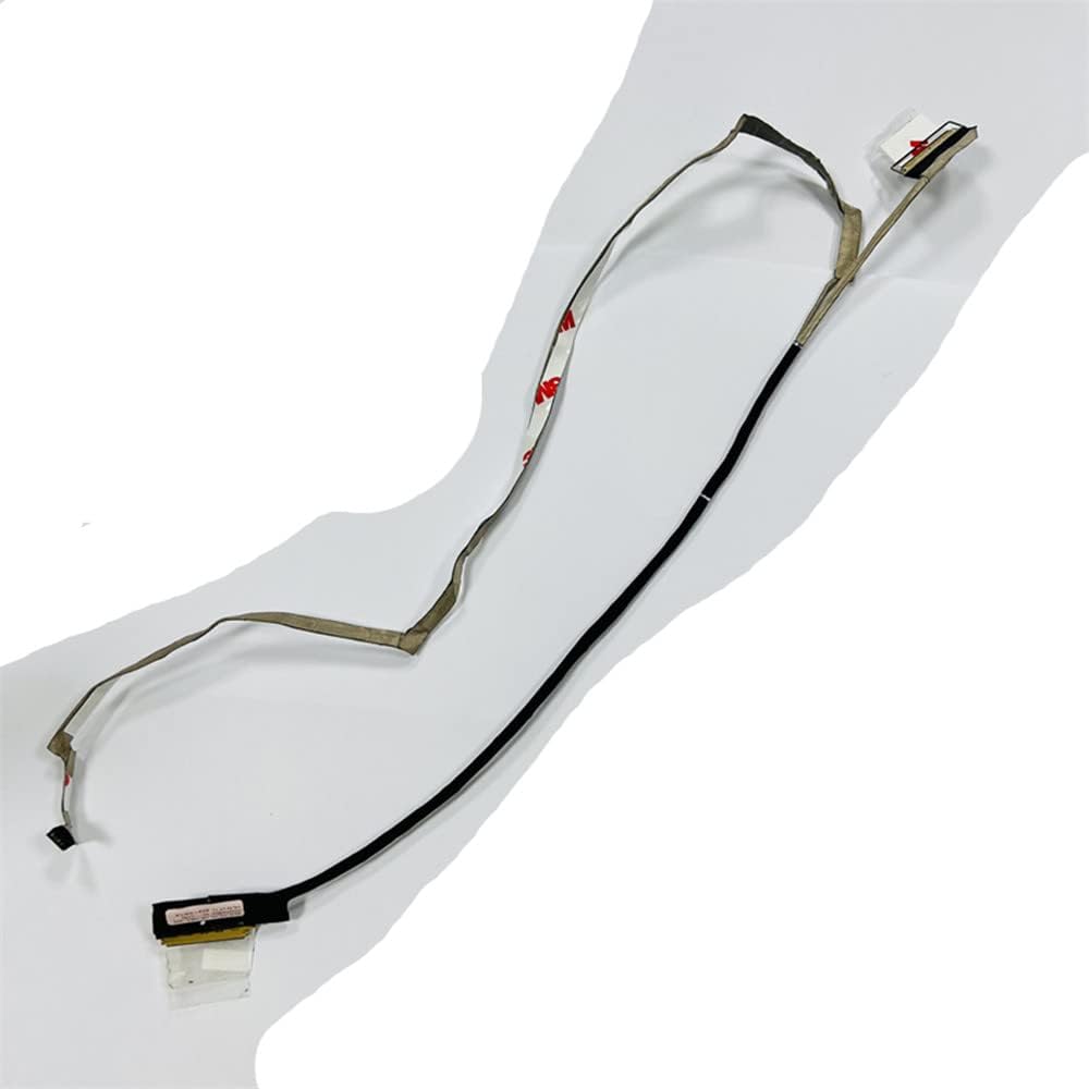 fqparts Laptop Screen Display Video Flex Cable for DELL G15 5511 0MRXG0 Black