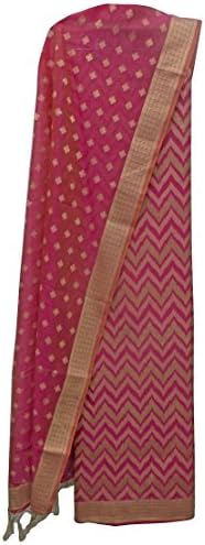 Chevron Banarsi Silk Suit