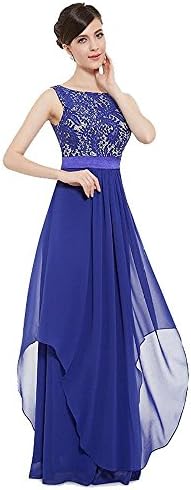KDHJJOLY Comfortable Women's Floral Sleeveless Backless Long Evening Cocktail Party Dress Blue6 Effective shipment