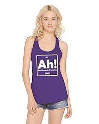 Ladies Tank Top Ah! The Element of Surprise Purple