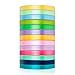 Satin Grosgrain Ribbon, Fabric Ribbons for Crafts - Total 325 Yards (3/8