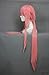 80cm Long Pink Anime Cosplay Wigs