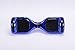 UL2272 Certified Bluetooth Capable Smart Self Balancing Hoverboard Personal Adult Transporter with LED Light- Chrome Blue