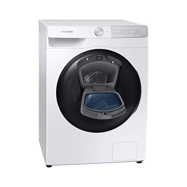 Samsung Series 8 WW90T854DBH/S1 with Quick Drive™ and AddWash™ Freestanding Washing Machine, 9 kg 1400 rpm, White, A…