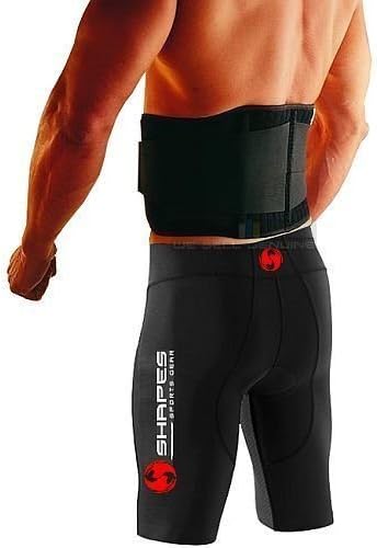 Precision Orthomedics 20 Magnets - Neoprene Magnetic Double Pull Lumbar Lower Bad Back Pain Relief Support Belt Brace (8 Sizes: 27-64 inches)
