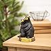 DEMDACO Bearfoots by Jeff Fleming Bearfoots Forever and Always Wedding Anniversary Black Bear Couple Tabletop Figurine