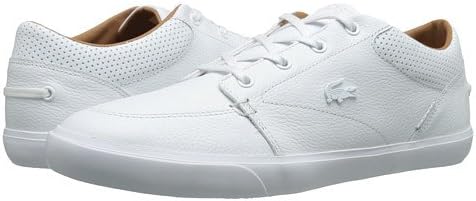 Amazon ラコステ Lacoste メンズスニーカー コンフォートシューズ靴 Bayliss Vulc Prm White White 9 27cm M 並行輸入品 Lacoste ラコステ シューズ バッグ