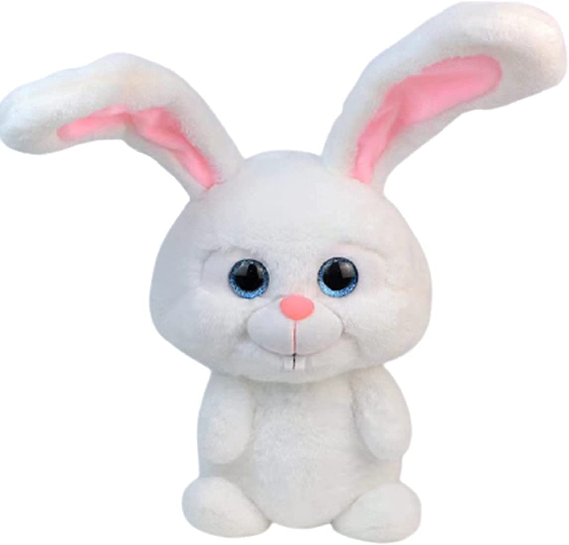 The Secret Life of Pets 2 Captain Snowball Plush Toy Blue and White Rabbit Doll Toys for Relatives a