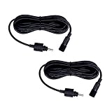 Lewisia Solar Extension Cable 10 Feet Extension Cords Waterproof IP65 22AWG One Pair Total 20 Feet for Solar Pump Solar Spotlights