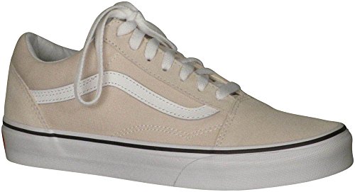 vans old skool birch & true white skate shoes