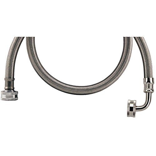 CERTIFIED APPLIANCE WM72SSL Braided Stainless Steel Washing Machine Hose with Elbow (6ft) consumer electronics Electronics