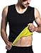 LTSnake Mens Hot Sweat Body Shaper Tank Top Tummy Fat Burner Slimming Sauna Vest Weight Loss Shapewear Neoprene