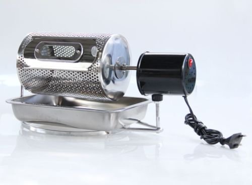 40W 120V/220V~60Hz/50Hz Coffee Roaster rotatoring Machine Tool Home Kitchen Made of Stainless Steel #304 Food Grade