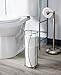 LDR Extra Toilet Paper Holder Brushed Nickel Finish