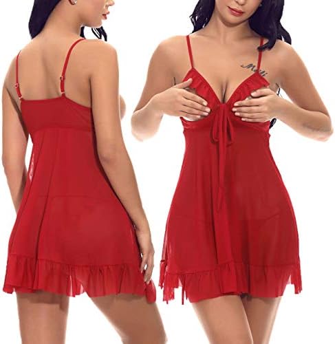 HPYLove Women Sexy Lingerie Backless Lace Teddy Bodysuit Babydoll Lingerie