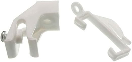 Amazon Com Vorcool 60pcs Curtain Rail Track Glide Hooks Curtain