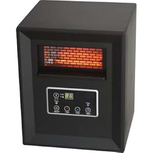 Amazon.com: Pro Fusion Heat Heater Quartz Infrared Black ...
