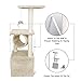 YOHOZ 36in Deluxe Cat Tree Climbing Tower Condo House | Cat Activity Tree with Sisal Scratching Posts for Kitten Activity Centre Playhouse, Pet Furniture Cat Tower | Padded Condo | Tunnel | Mouse Toy