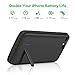 Battery Case for iPhone 8 Plus / 7 Plus, Upgraded Smtqa [8000mAh] Portable Protective Charging Case for iPhone 8Plus & 7Plus Extended Backup Charger (5.5 inch)- Black