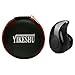 Bluetooth Earbud, Yikeshu Single Mini S530+ Wireless Bluetooth Stereo Earbud Support Hands-Free Calling Especially (Black)