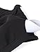 FeelinGirl Women's Sexy Criss Cross High Waist Bandage 2PCS Bikini Set Swimsuit,Black,M(US8-10)