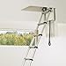 Telesteps, Silver, 60324 Mini Telescopic Loft Ladder
