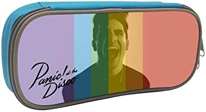 Pencil Case, Panic! at The Disco Big Capacity Pen Case Desk Organizer with Zipper for School & Office Supplies