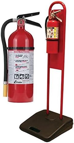 5 lb ABC Pro Line Fire Extinguisher w/ Firetech Fire Extinguisher Stand (2 Pack)