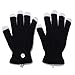 LED Gloves Flashing Finger Lighting Gloves with 6 Modes for Clubbing, Rave, Birthday, EDM, Disco, and Dubstep Party by Swiftrans(TM) (Black 6 Modes)