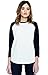 Baseball Tee T Shirts for Women | Raglan Jersey 3/4 Long Sleeve | Organic Cotton