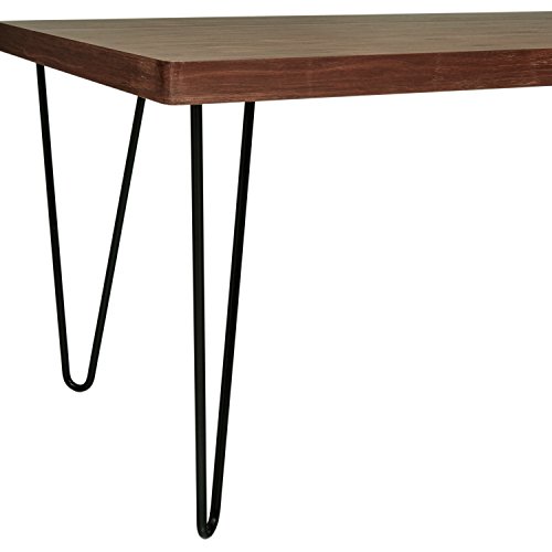 Amazon Brand Rivet Industrial MidCentury Modern Hairpin Dining Table