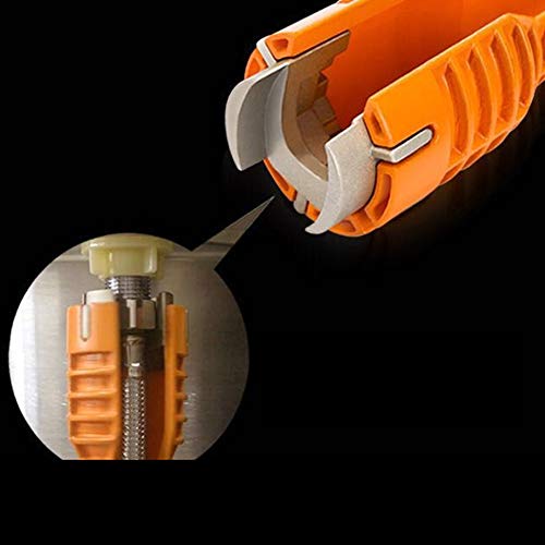 Wrench Hand Tools yanQxIzbiu Multifunctional Sink Faucet Socket Wrench Installer Water Pipe Spanner Tool - Orange - Thumbnail 7