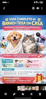 Livro Guia completo de banho e tosa profissional em casa : Deixe seu pet sempre cheiroso e economize até R$300 por mês com banho e tosa em casa!